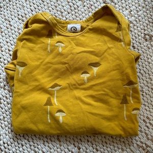 Musli Organjc cotton mushroom onesie
